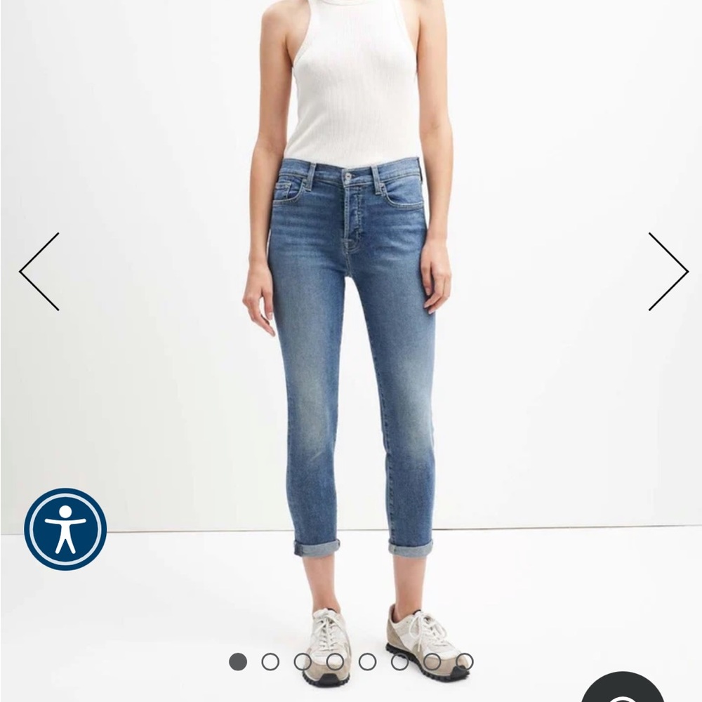 7 for all man kind Josefina boyfriend jeans